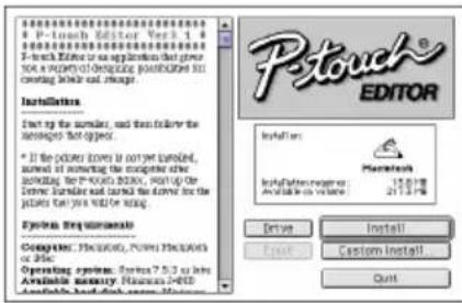 BROTHER Ptouch PT9200DX - Operativsystem: - 1