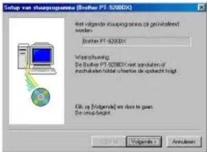 BROTHER Ptouch PT9200DX - Voor Windows® 98/98SE/Me/2000 Professional: - 2