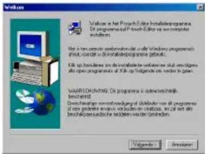 BROTHER Ptouch PT9200DX - Installeren van de P-touch Editor Version 3.1 - 4