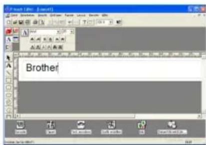 BROTHER Ptouch PT9200DX - Erzeugen eines neuen Layouts - 2