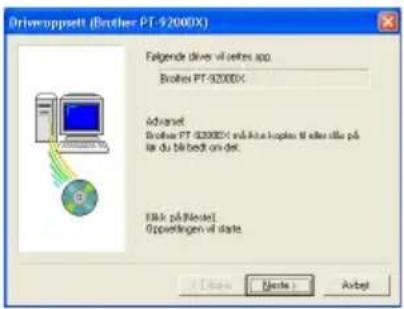 BROTHER Ptouch PT9200DX - Med Windows ^® XP: - 1