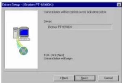 BROTHER Ptouch PT9200DX - For a serial connection - 6