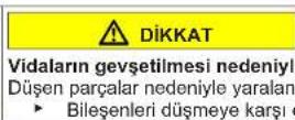 NEFF W544BX1GB - Kapı kilidinin değiştirilmesi - 8