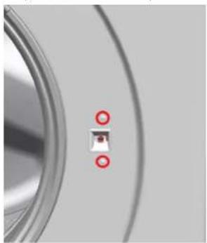 NEFF W544BX1GB - Сваляне на ключалката на вратата - 1