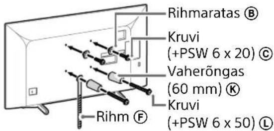 SONY Bravia KD55XG8196BU - Märkus. - 1