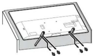 SONY Bravia KD55XG8196BU - Rimuovere il supporto da tavolo dal televisore. - 1