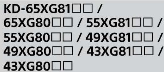 SONY Bravia KD55XG8196BU - Notă - 1