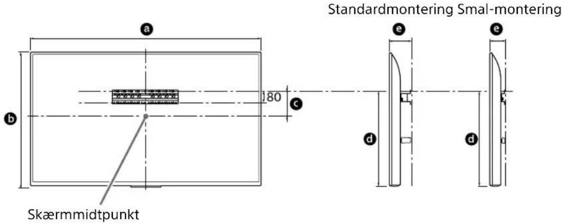 SONY Bravia KD55XG8196BU - Følger med SU-WL450 - 1