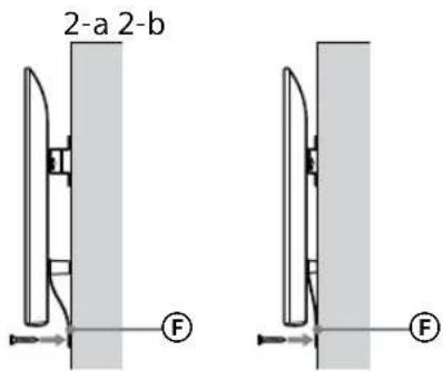 SONY Bravia KD55XG8196BU - Zabráňte zdvihnutiu spodnej časti TV prijímača. - 1