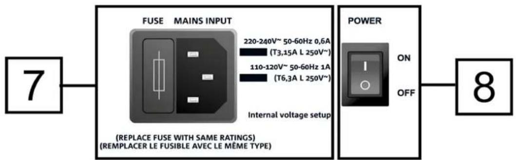 DB Technologies Sub 618 - SEZIONE DI ALIMENTAZIONE - 1