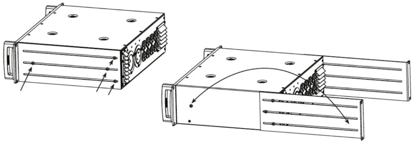 Furman P3600 AR G - Rear Rack Mounting: - 1