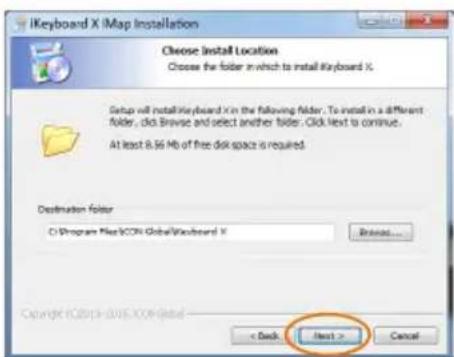 icon iKeyboard 6X - Installation d'iMap™ sur Windows - 2