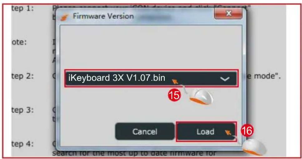 icon iKeyboard 6X - Mise à jour du firmware - 12