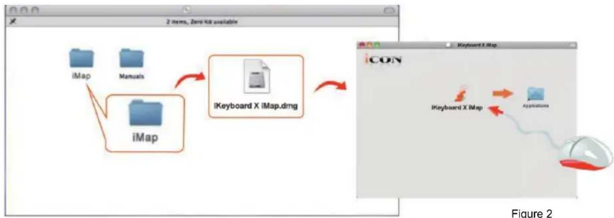 icon iKeyboard 6X - Installation du logiciel iMapTM pour Mac SE X - 1