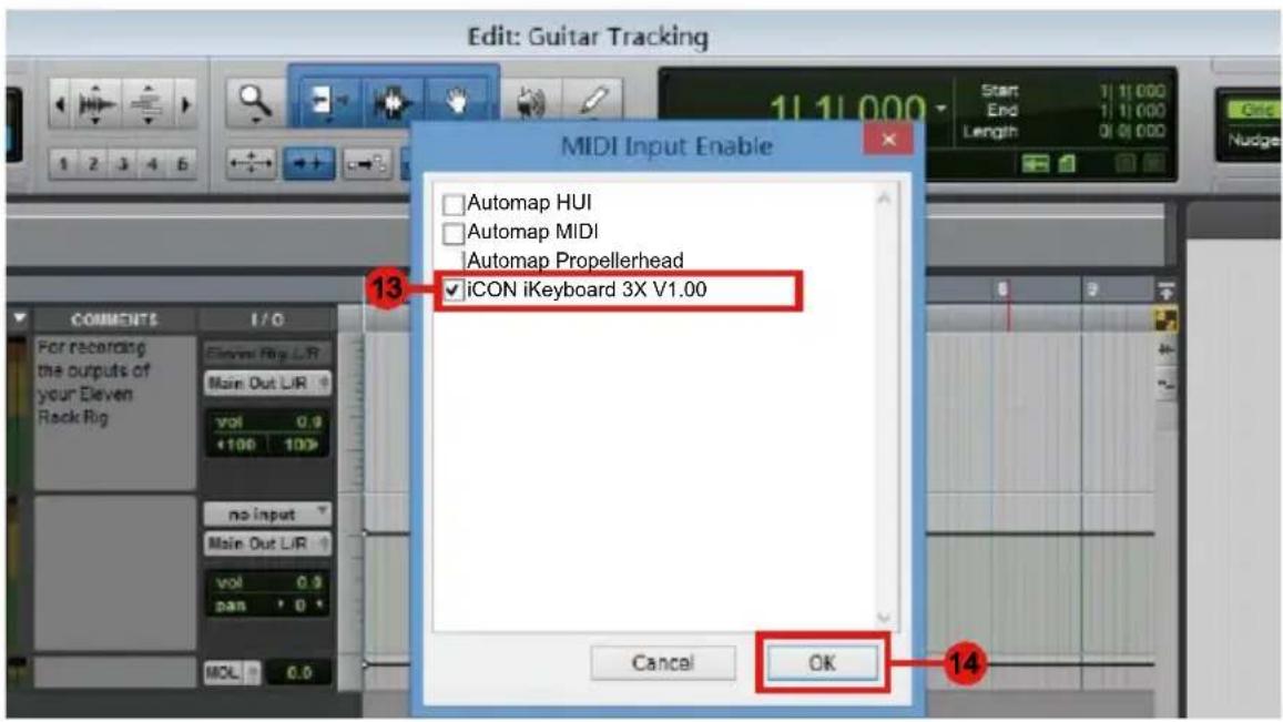 icon iKeyboard 6X - Pro Tools - 6