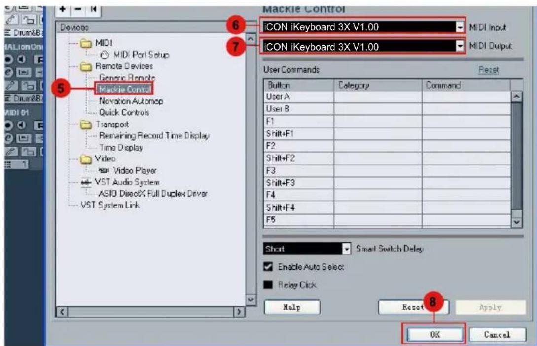 icon iKeyboard 6X - Cubase - 3