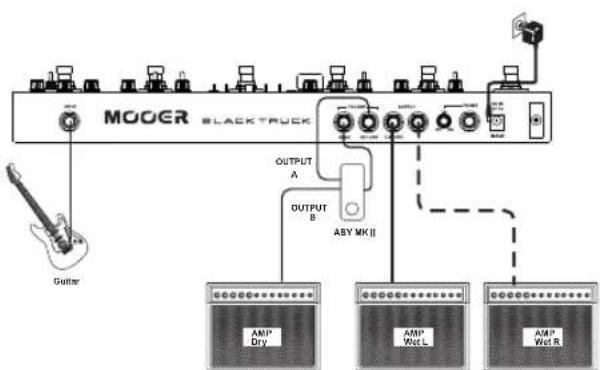 Mooer Black Truck - - Setup WET e DRY - 2