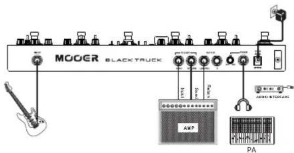 Mooer Black Truck - 连接 - 4
