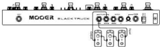 Mooer Black Truck - Verwendendes FX-LOOP - 2