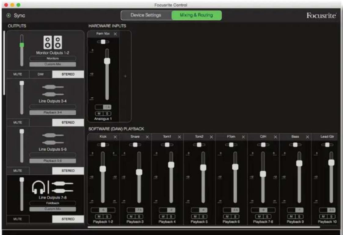 FOCUSRITE Clarett OctoPre - Enregistrement multipiste par ajout de pistes - 1