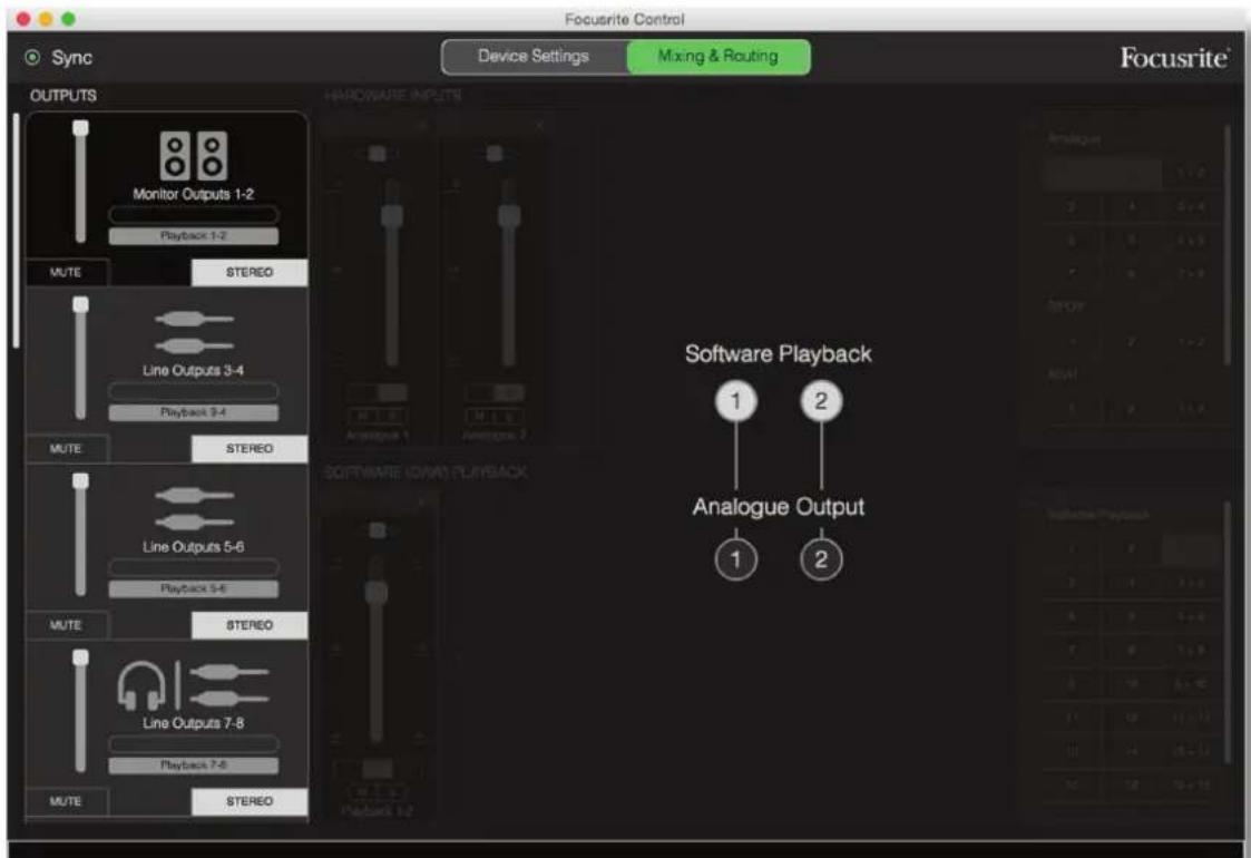 FOCUSRITE Clarett OctoPre - Emploi des Presets - 2