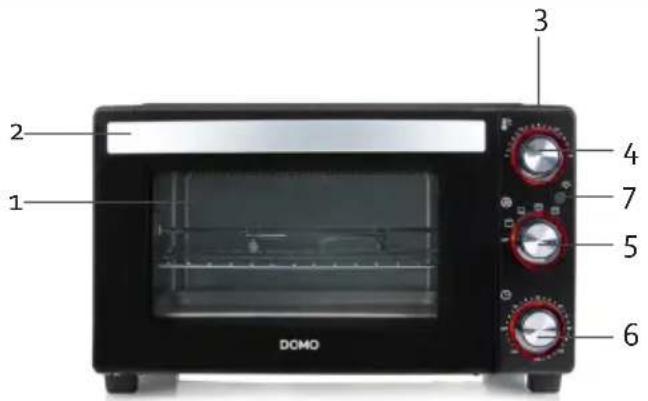 DOMO DO1027GO - COMPONENTI - 1