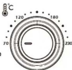 DOMO DO1027GO - NASTAVENIE TEPLOTY PEČENIA - 2