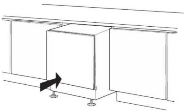 Hestan KDW24BK - MOVE THE DISHWASHER INTO PLACE - 2