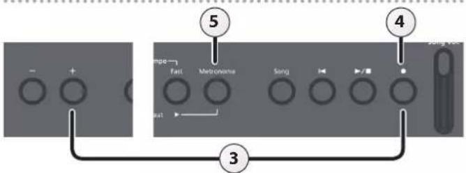 ROLAND FP90 - Enregistrement audio - 1
