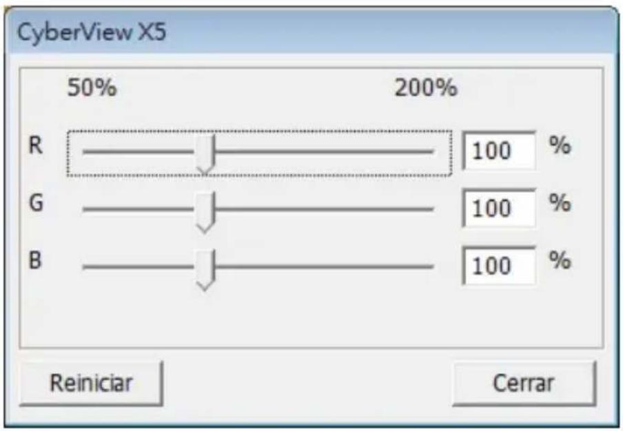 BRAUN CyberView X5 - Comandos de menu - Windows (Ventana) - 1