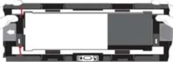 BRAUN CyberView X5 - Caricamento di pellicola 120 nel supporto - 4
