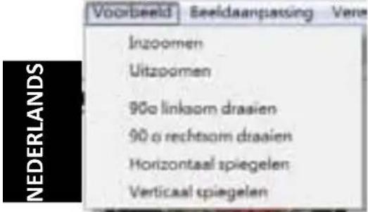 BRAUN CyberView X5 - Menuopdrachten - Preview (Voorbeeld) (overzicht) - 1