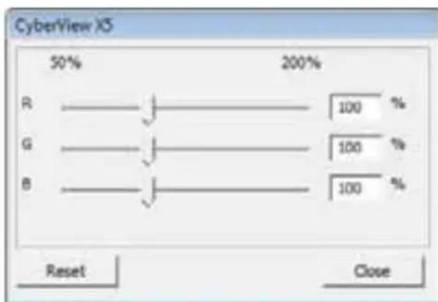 BRAUN CyberView X5 - Menu Commands [Overview] - 2