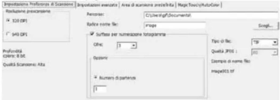 BRAUN CyberView X5 - Preferenze di scansione (segue...) - 1