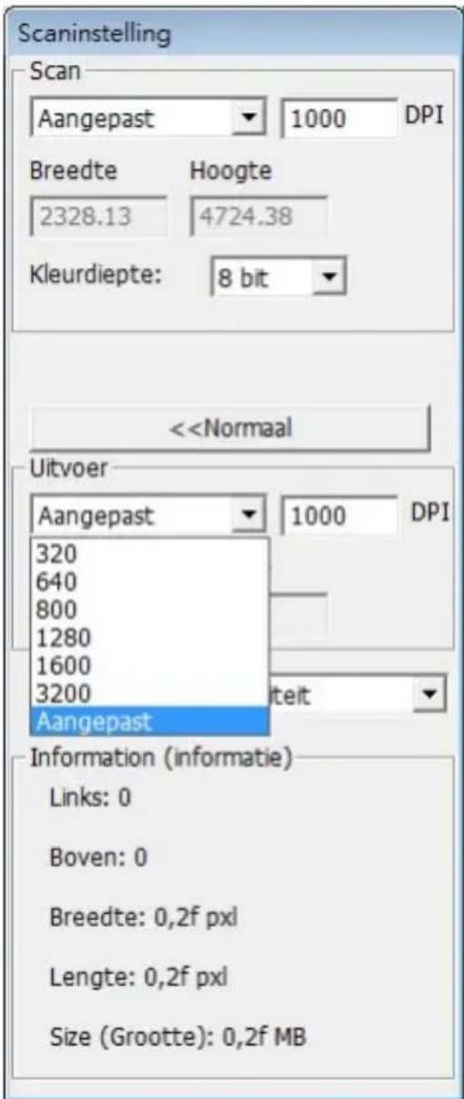 BRAUN CyberView X5 - Set Scan Settings (Scanvoorkeuren vastleggen)(Vervolg...) - 1