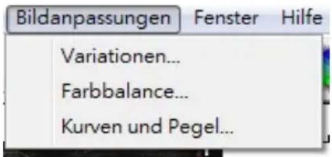 BRAUN CyberView X5 - Menübefehle - Image Adjustment (Bildanpassung) - 1