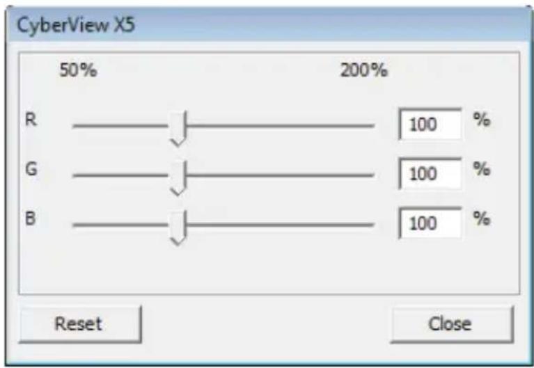 BRAUN CyberView X5 - Menu Commands - Windows - 2