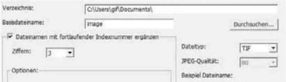 BRAUN CyberView X5 - Scaneinstellungen konfigurieren - 1