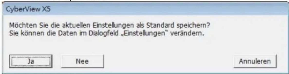 BRAUN CyberView X5 - Preference (Voorkeur)-Zie Scaninstelling (zie pagina 13) - 1
