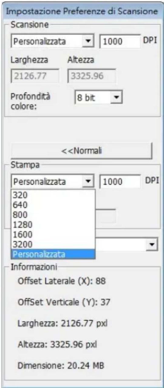 BRAUN CyberView X5 - Impostazioni di scansione (segue) - 1