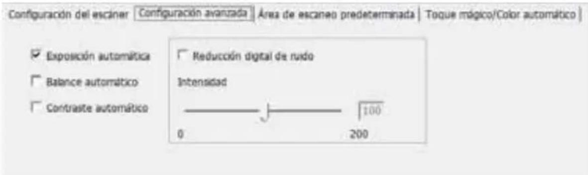 BRAUN CyberView X5 - Definir la configuración de digitalización - 2