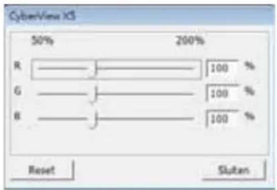 BRAUN CyberView X5 - Menuopdrachten - Window (Venster) (overzicht) - 2