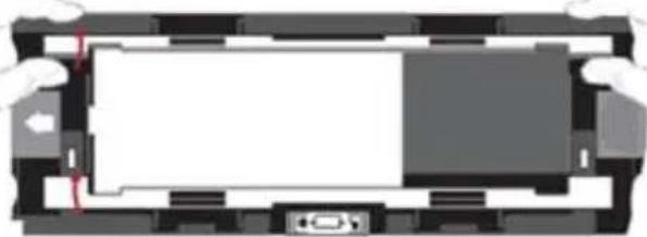 BRAUN CyberView X5 - Installation de film 120 dans le support - 4
