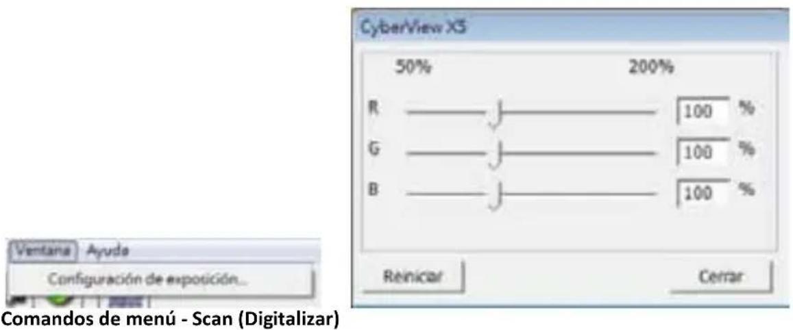 BRAUN CyberView X5 - Comandos de menu - Window (Ventana) (informacion general) - 1
