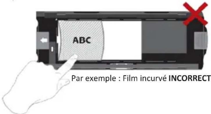 BRAUN CyberView X5 - Installation de film 120 dans le support - 11