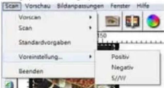 BRAUN CyberView X5 - Schritt 5 - Scanvoreinstellungen festlegen - 1