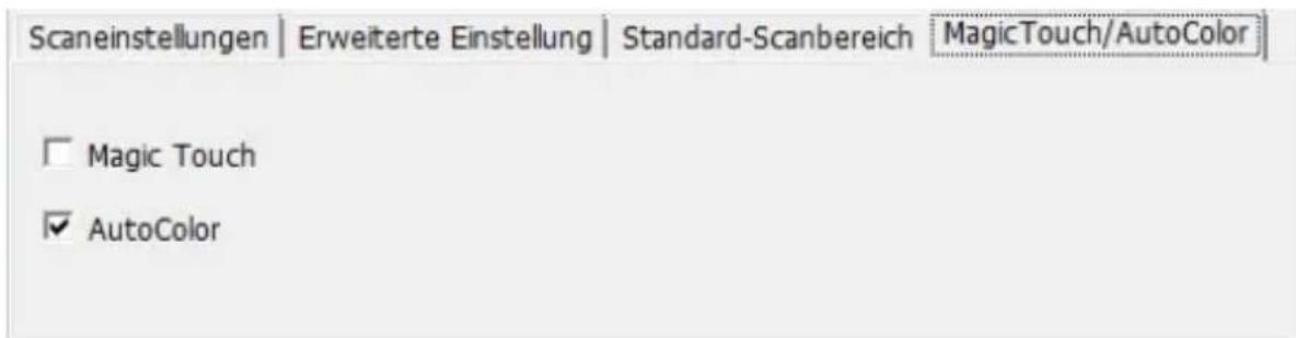 BRAUN CyberView X5 - Scaneinstellungen konfigurieren - 5
