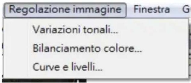 BRAUN CyberView X5 - Comandi del menu - Image Adjustment (Regolazione immagne) - 1