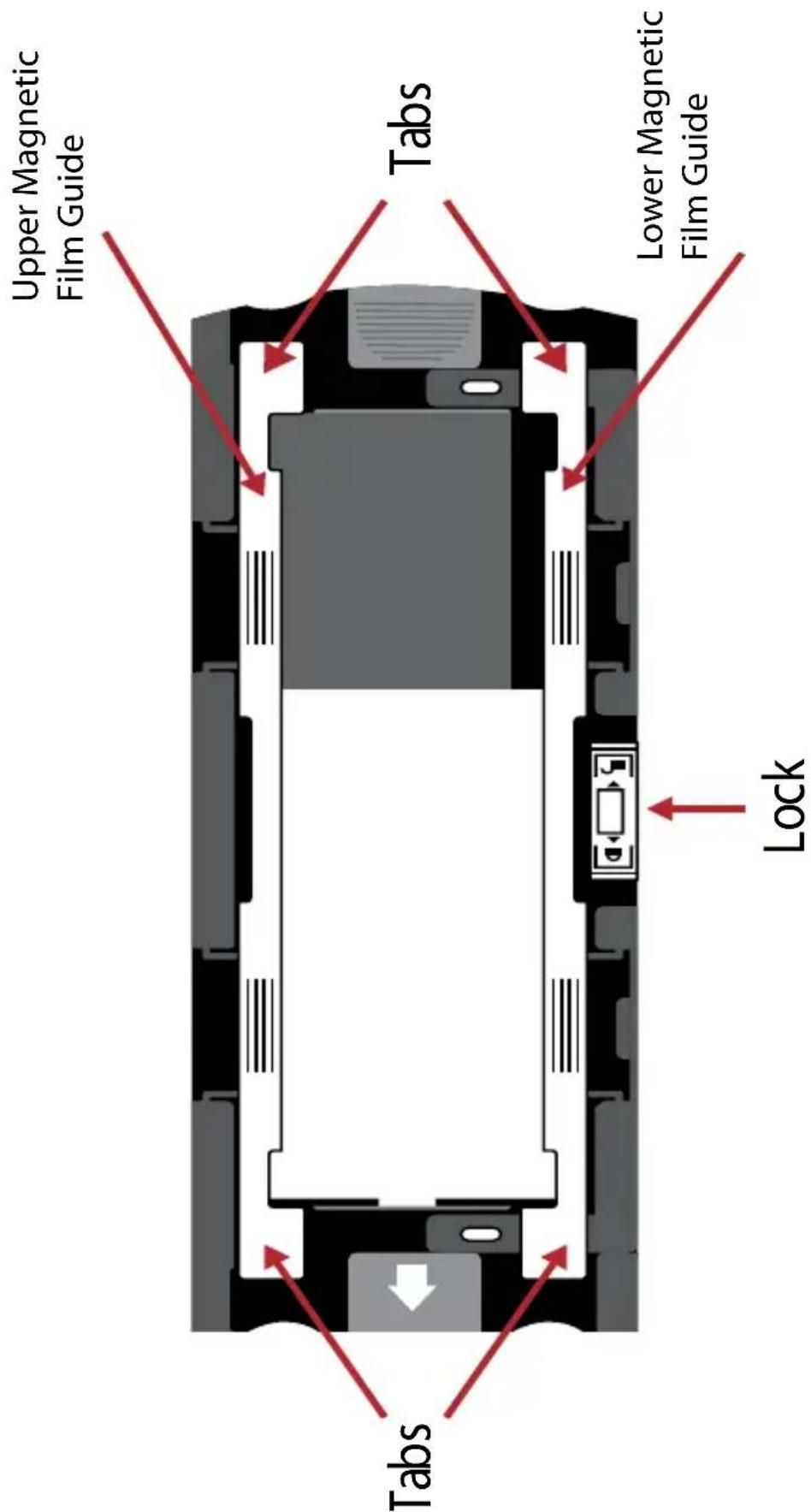 BRAUN CyberView X5 - Loading 120 fi lm into the holder - 2