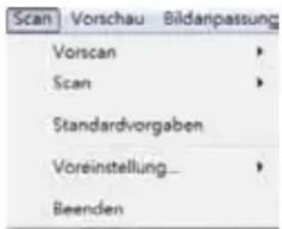 BRAUN CyberView X5 - Menübefehle - Scan (Übersicht) - 1